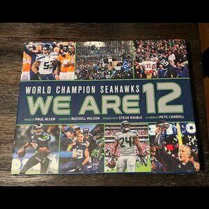 World Champion Seahawks : We Are 12 Paul Allen Seattle Super Bowl Hardcover Book